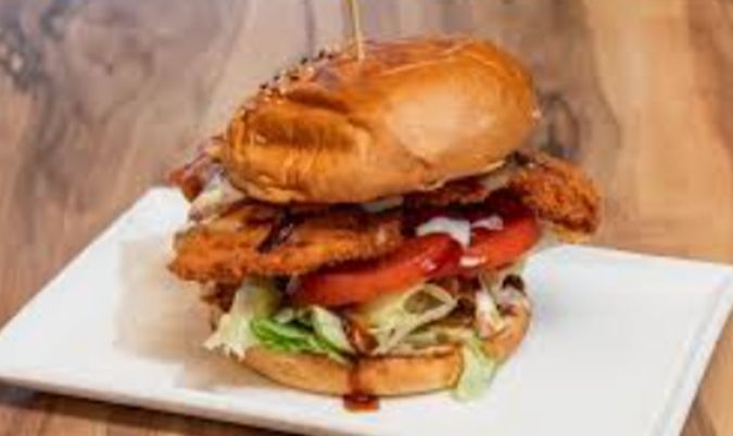 Chicken Schnitzel Burger