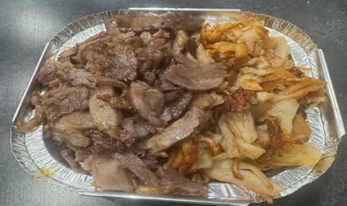 Mixed Meat Container