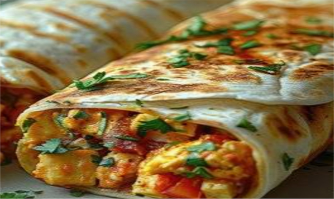 Paneer Tikka NaanWrap