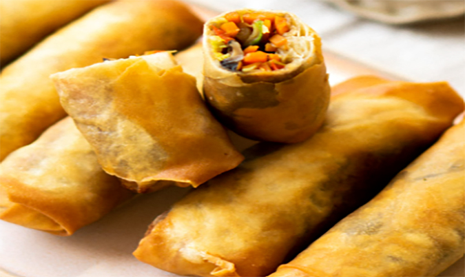 VEG SPRING ROLLS