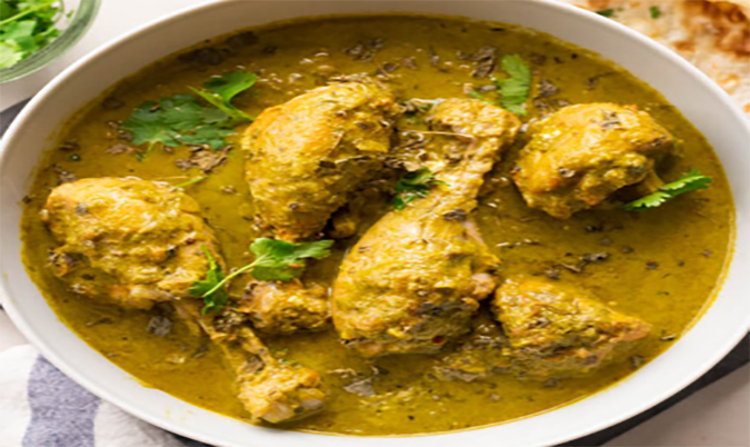 CHICKEN SAAG
