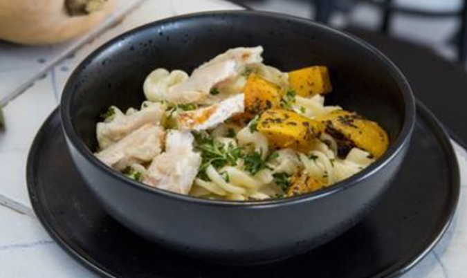 Chicken Pumpkin Pasta