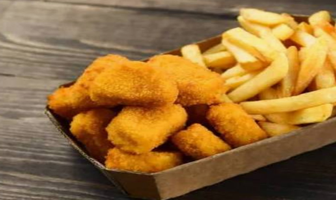 10 Nuggets and chips