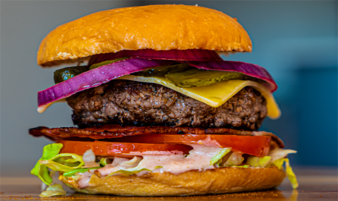 Ultimate Beef Burger Lunch