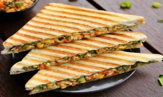 Paneer Tikka Sandwich