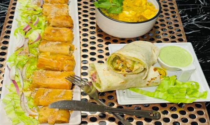 Noodle Spring Roll Portion