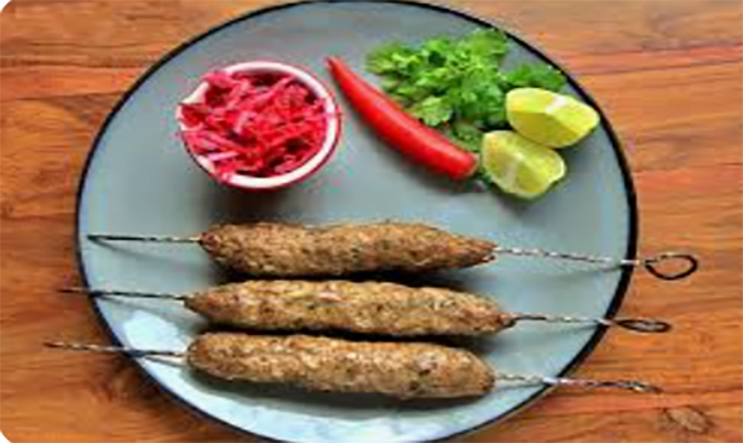 Lamb Seekh Kebab (4 Pcs)