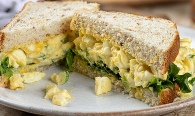 Curry Egg Mayo Sandwich