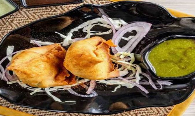 Chilli Paneer Samosa