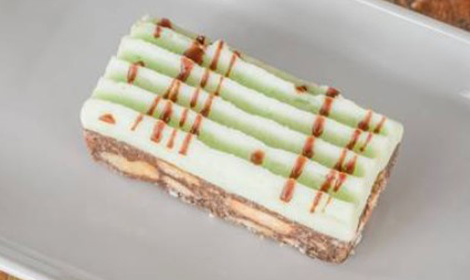 Peppermint Fudge Slice