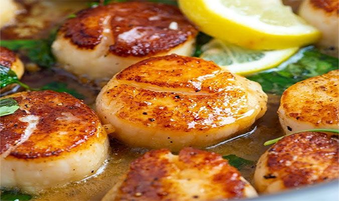 Chilli Sea Scallops (GF)