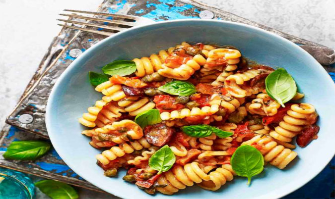 Vegan Veggie Pasta