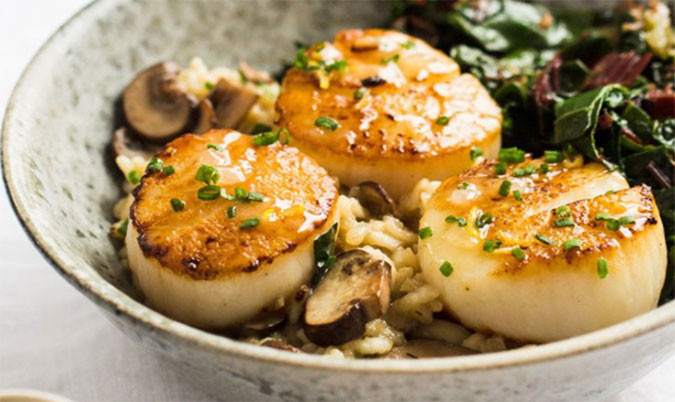 Scallop Risotto (GF)