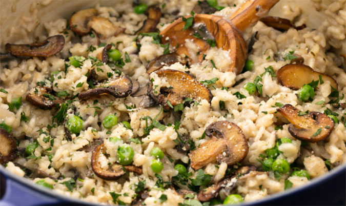 Chicken & Mushroom Risotto (GF)