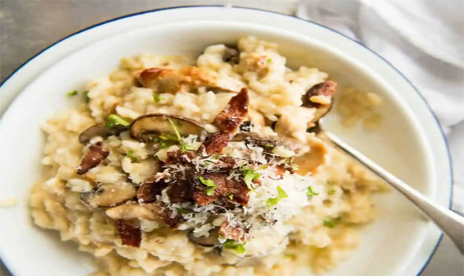 Chicken & Bacon Risotto (GF)