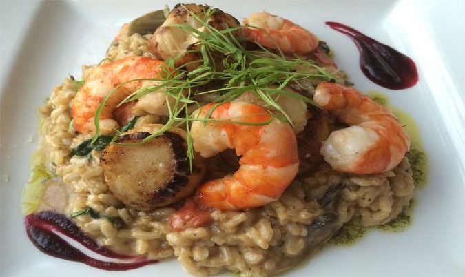 Scallop & Prawn Risotto (GF)