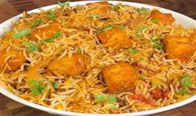 Paneer 65 Dum Biryani