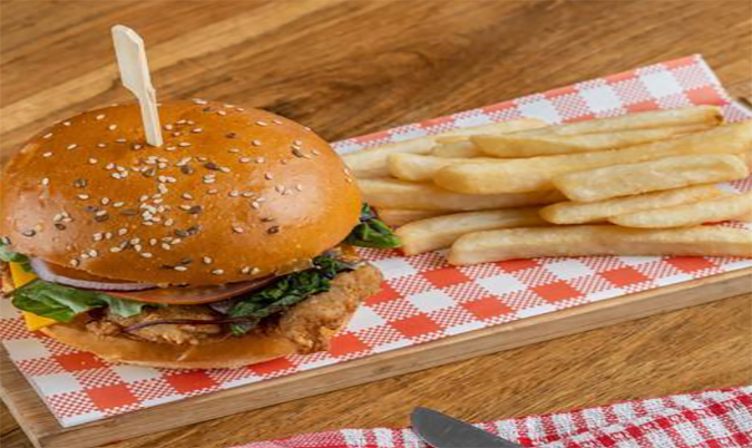 Southern Fried Chicken Burger