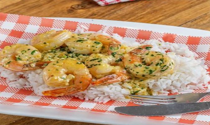 Garlic Prawns