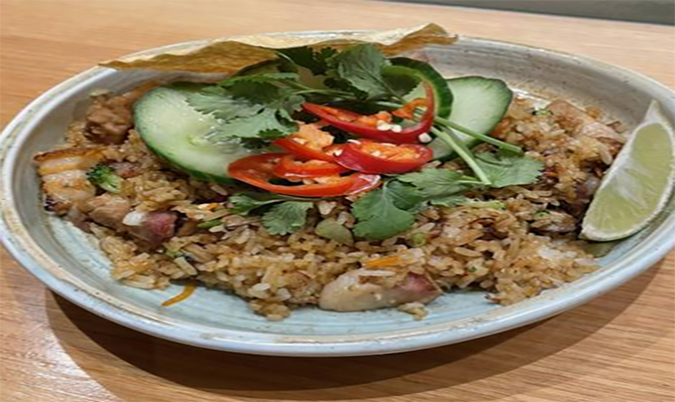 Roasted Pork Wok Fried Rice