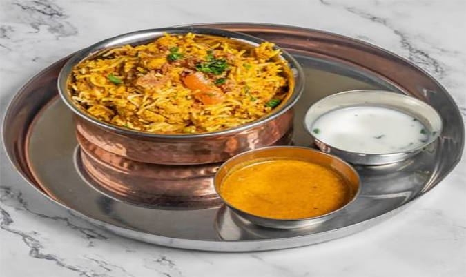 Hyderabadi Mix Veg Dum Biryani(V)