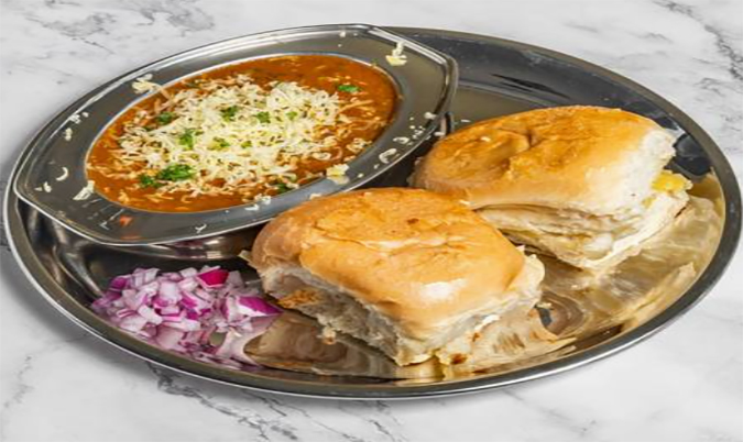 Cheese Pav Bhaji