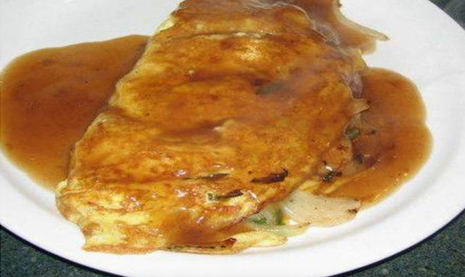 Prawn Omelette