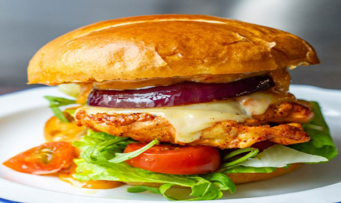 Tandoori Chicken Burger