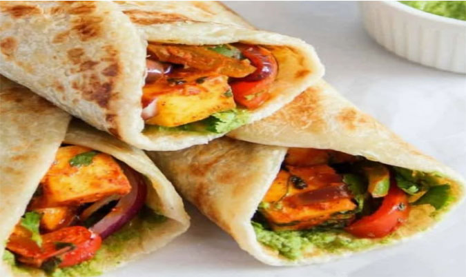 Paneer Tikka Wrap