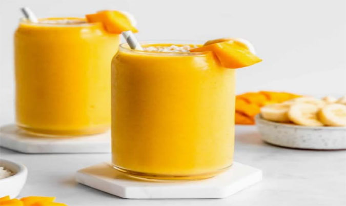 Mango & Banana Smoothie