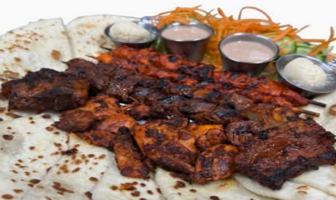 UTSAB KABAB PLATTER FOR TWO