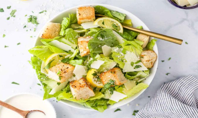 Classic caesar salad