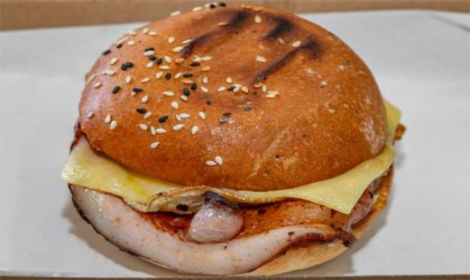 Bacon and Egg Roll