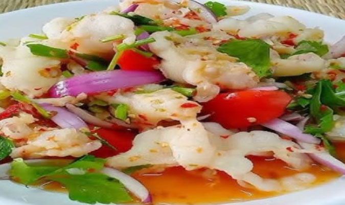 Esan Chicken Feet Salad