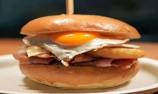 Mega Bacon & Egg Roll