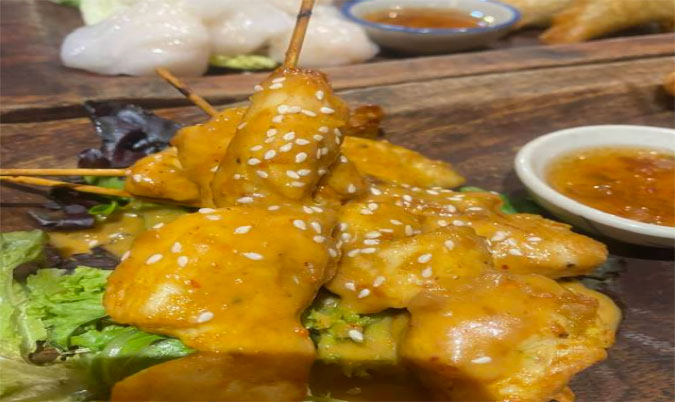 Chicken Satay Skewer