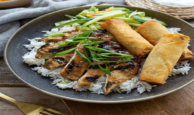 Lemongrass Chicken Fried Noodles