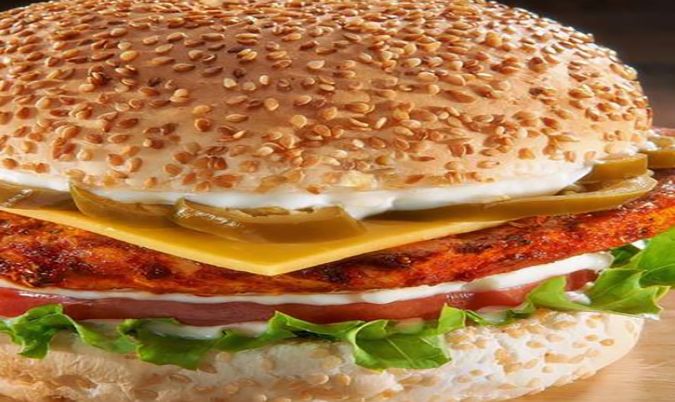 Chicken Jalapeno Cheese Burger