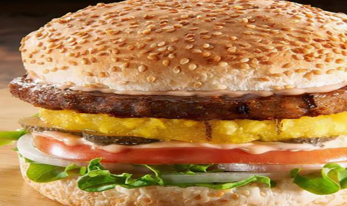 Beef Pineapple Burger
