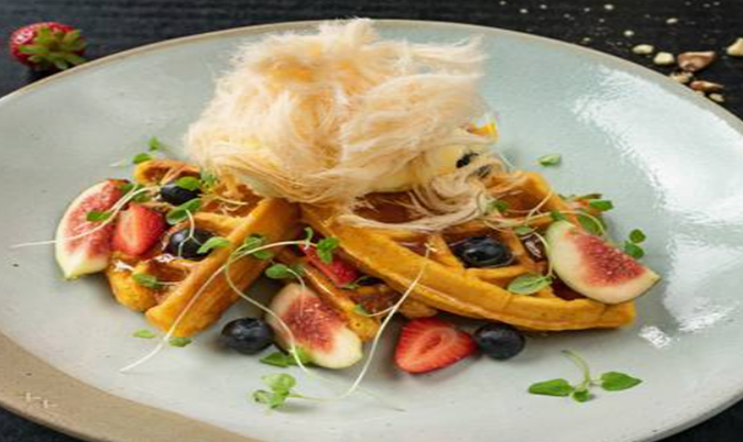 Lime Mascarpone Waffle (GF)