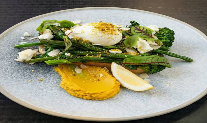 Sauteed Greens & Roasted Pumpkin Salad (GFO, DFO)