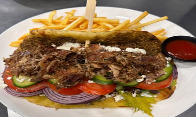 Open Lamb Wrap