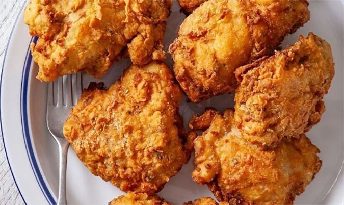 Crunchy Fried Chicken Thigh