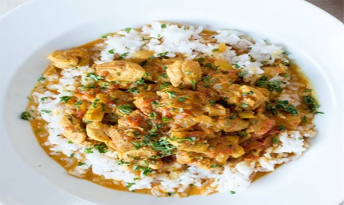 Chicken Curry with Rice