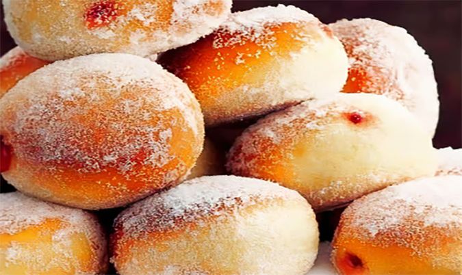 Hot Jam Donuts