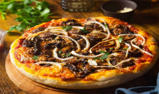Mushroom Pizza