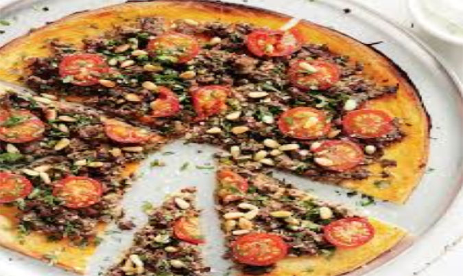Moroccan Lamb Pizza