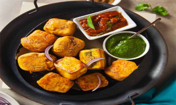 CHUTNEY WALA PANEER PAKODA