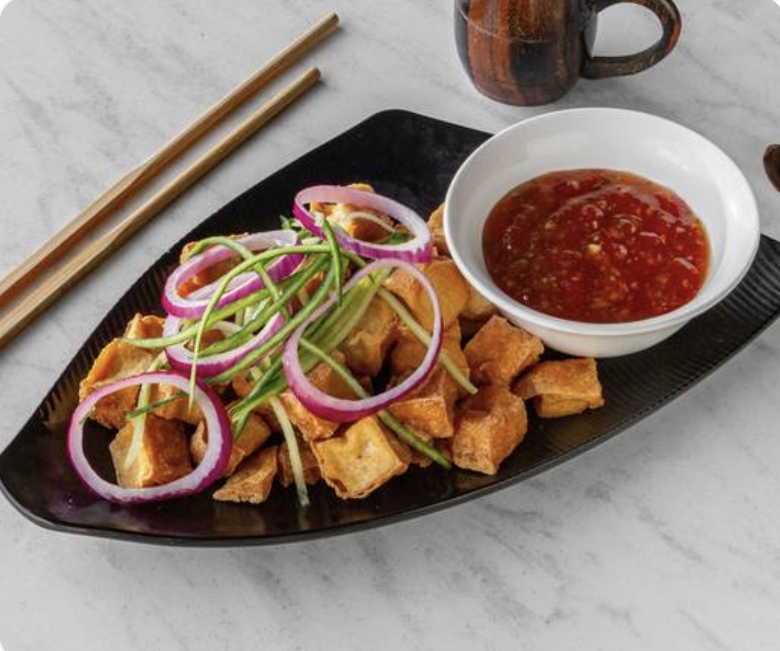 Thai Sauce Fried Tofu