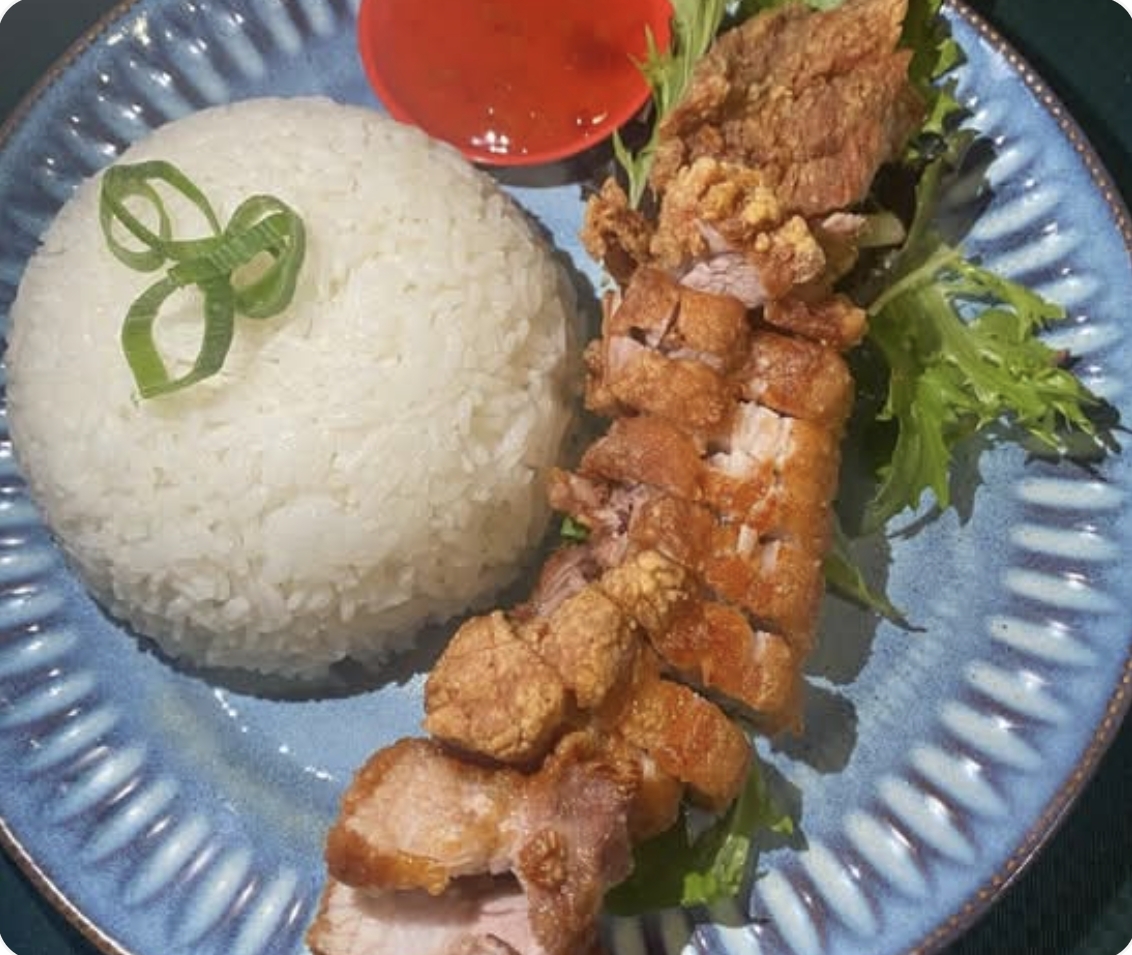 Hakka Crispy pork rice